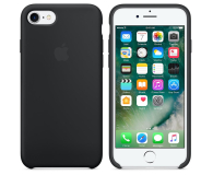 Apple Silicone Case do iPhone 7/8 Black - 325684 - zdjęcie 1